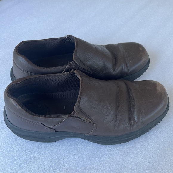 Wonderlite Brown Leather Cushioned Vented Men's Supportive Shoes Walter Style 9W - Picture 3 of 8